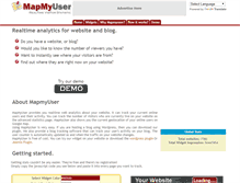 Tablet Screenshot of mapmyuser.com